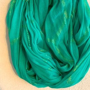 Infinity Scarf in Teal